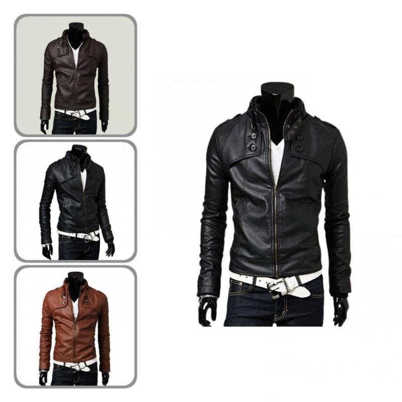

Men's Jackets Great Men Jacket Cardigan Formal Outwear Winter, Black;brown