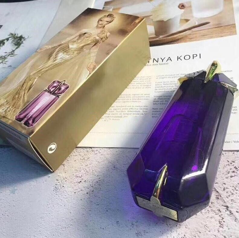 

Newest Elegant Lady Perfume Unique Shape Amber Longlasting Fragrance Bottle Glass Parfum 90ML Female Parfum Liquid Antiperspirant
