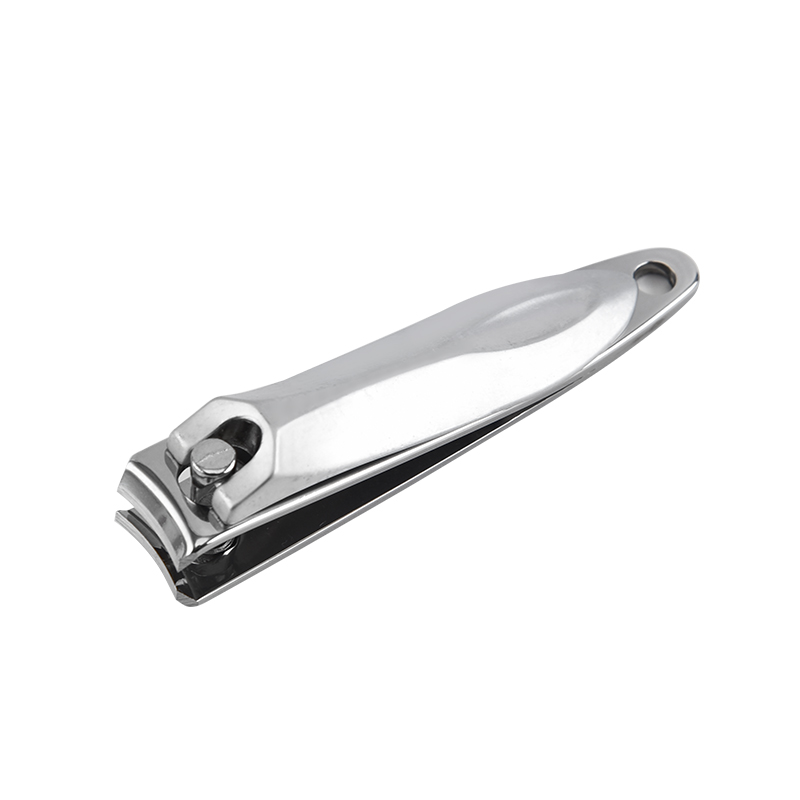 

Stainless steel nail clippers pearl chrome small compact and portable 65X15MM