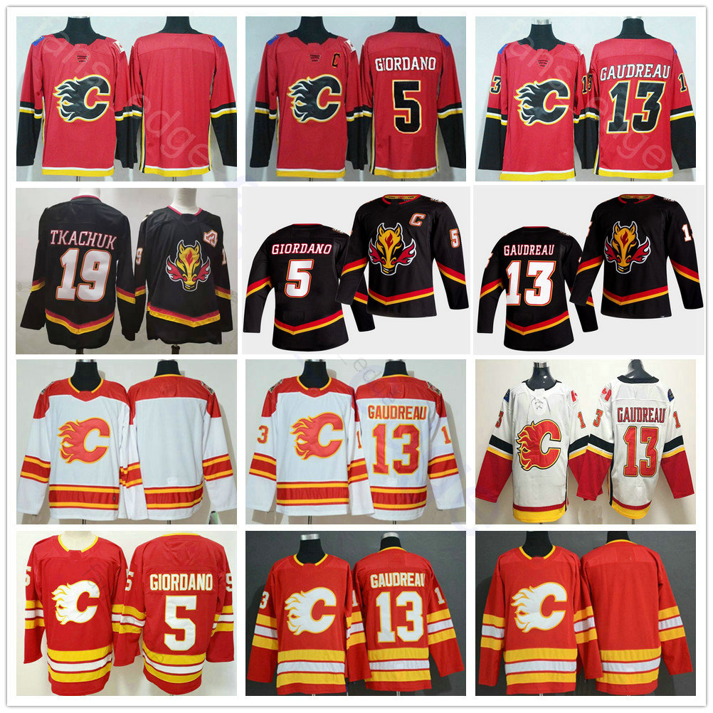 

Calgary Flames 2021 Reverse Retro Jerseys 5 Mark Giordano 13 Johnny Gaudreau 23 Sean Monahan 68 Jaromir Jagr 19 Matthew Tkachuk Jerseys, As picture men size s-xxxl