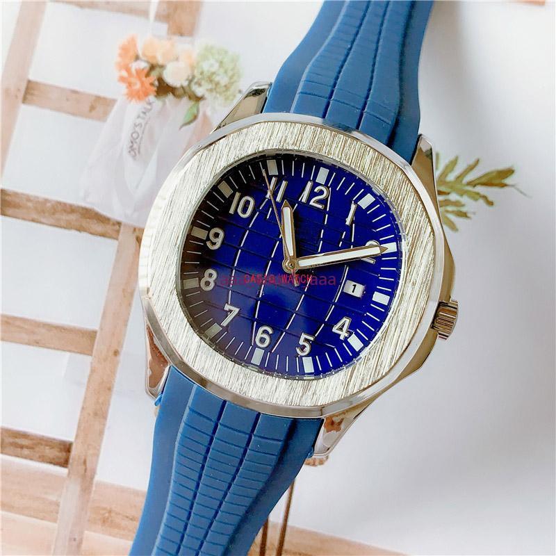 2026 Top fashion brand mens luxury watches quartz movement rubber band high quality designer watch 38mm staibless steel case sport waterproof