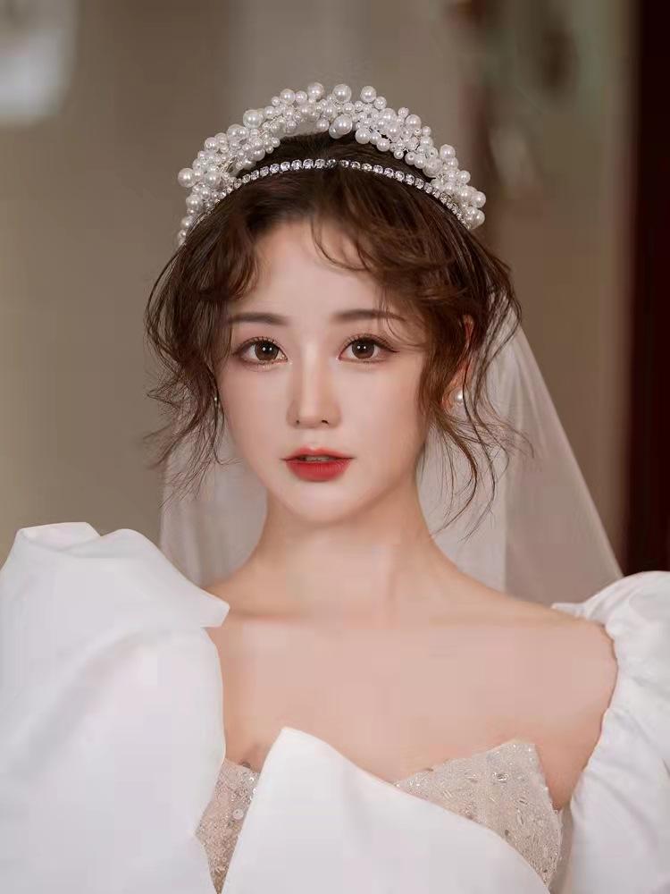 

Hair Clips & Barrettes Ly Women Headband Fashion Beautiful Bands Wide Hoop Accessories For Girls, Golden;silver