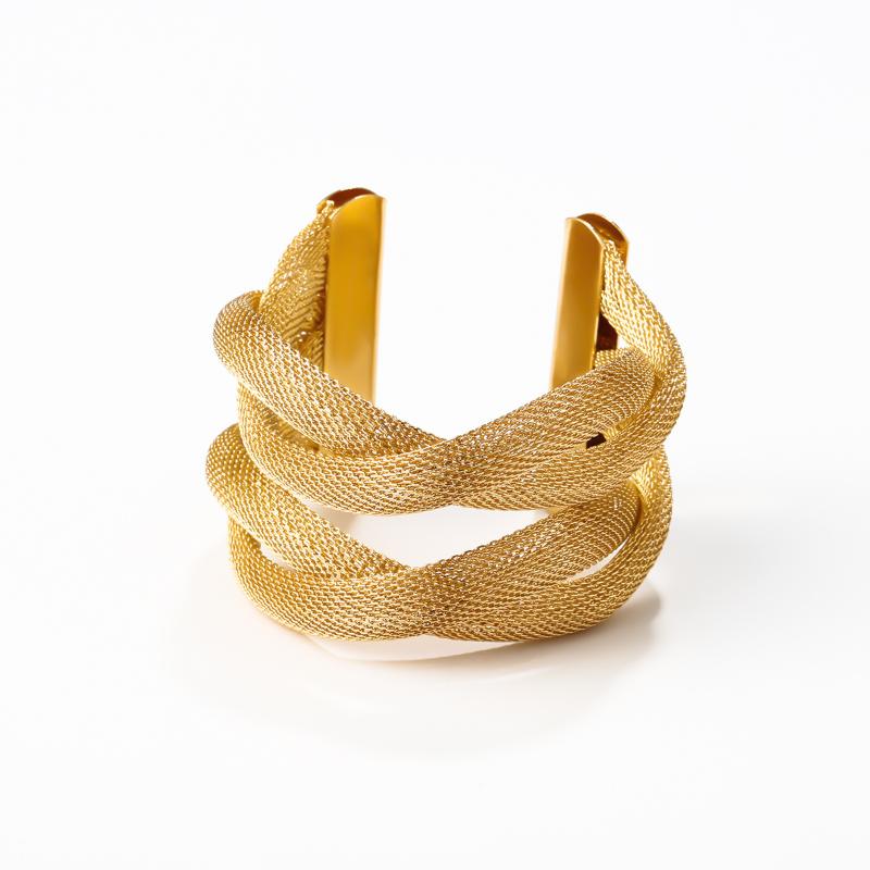 

Bangle Creative Sweet Cool Jewelry Female Personality Geometric Hollow Cross Bracelet