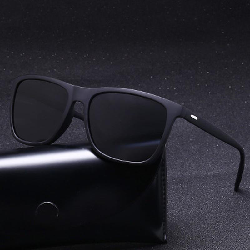 

Sunglasses Mens Women Luxury Eyewear Polarized Square Men Classic Sun Glasses UV400 Mirror Aluminum Leg Eyeglass, White;black