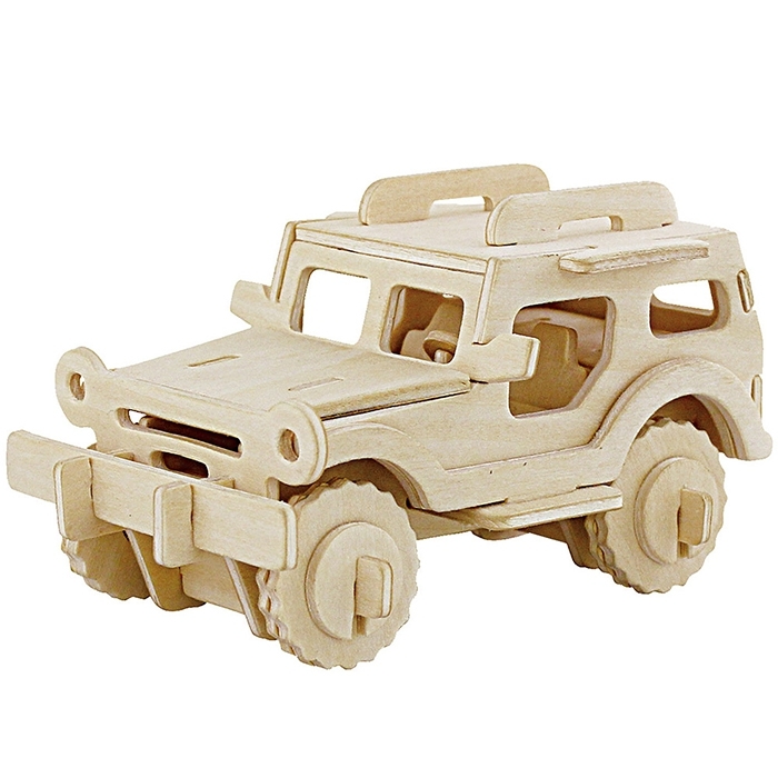 

3D Wood Puzzles for Children and Adults Vehicle Puzzles Wood Toys for Learning and Environmental Assemble Toy Educational Game