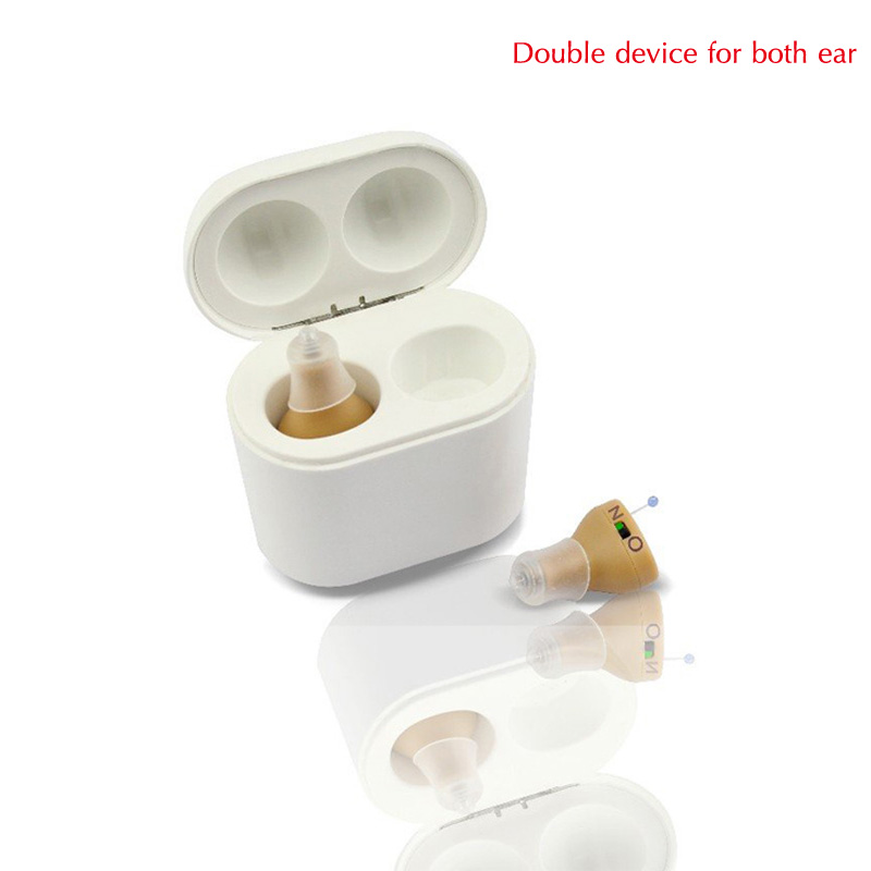 

R-102 Intelligent Hearing Aid New Rechargeable Low-Noise Wide-Frequency One-Click Operation Elderly In-Ear Deaf Hearing AidsScouts