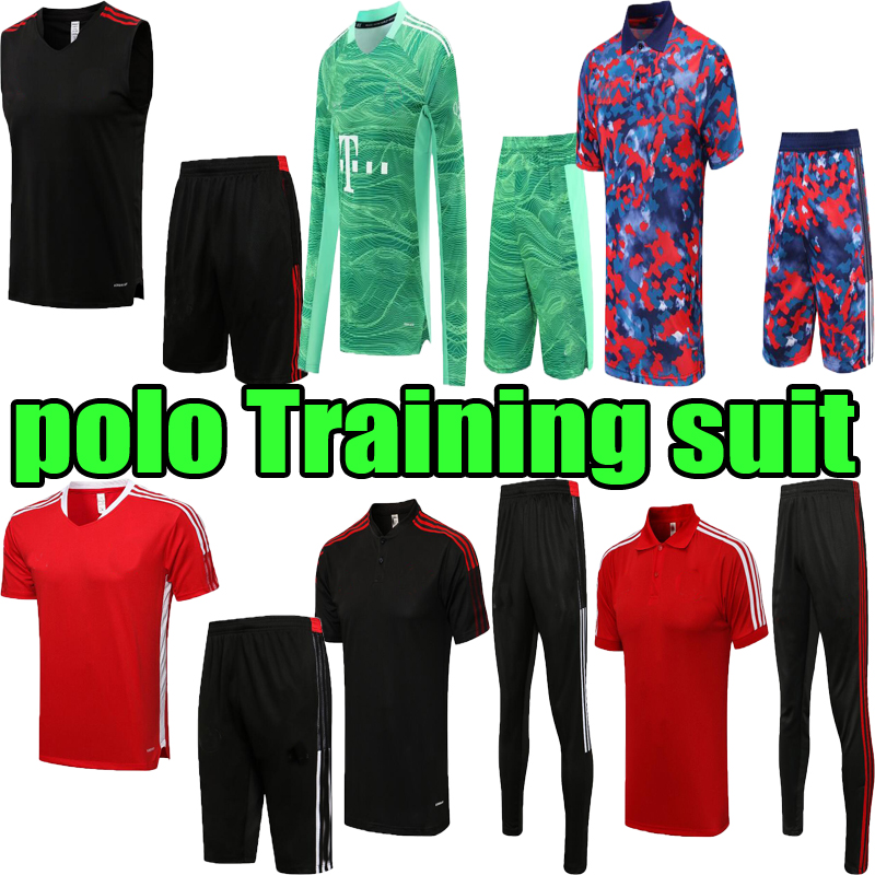 

21 22 23 DAVIES bAyerN SANE polo Training suit soccer jersey set 2021 2022 2023 LEWANDOWSKI GNABRY MULLER KIMMICH munich MUSIALA football shirt sets MUNCHEN