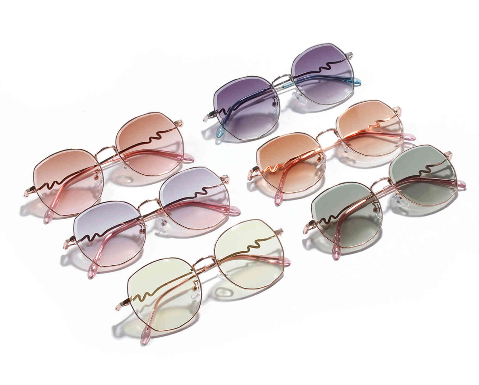 

Candy Sunglass Fashion Dinger High Quality Sunglass Vintage Summer Shad Metals Wholale Sunglass Men and Women GafasY3DO