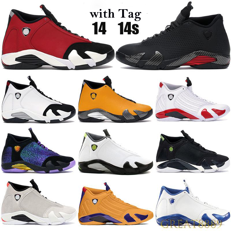 

Tag 14 14s Men Basketball Shoes gym red turbo black anthracite CDP candy cane Athletic Sneakers University Gold Trainers, 4.hyper royal