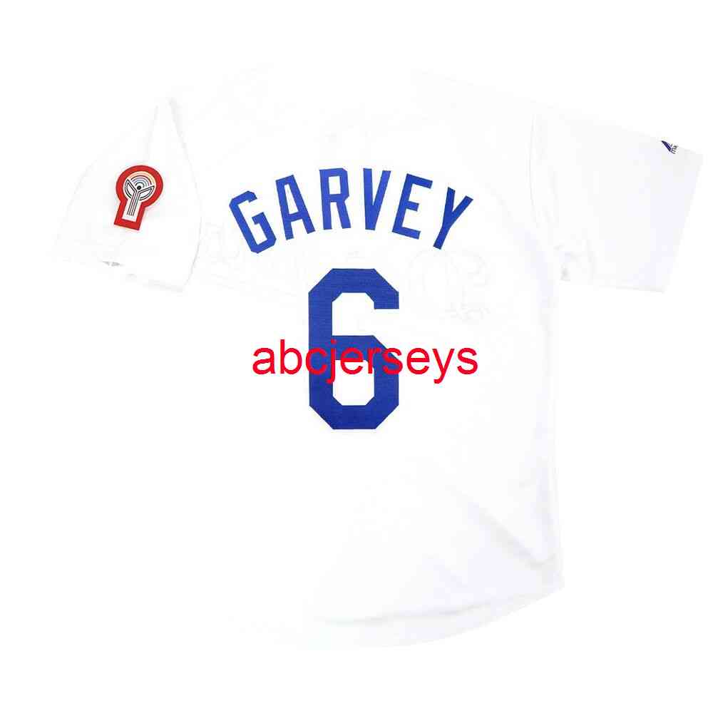 

Custom sewing Steve Garvey 1981 Home White Jersey Men Women Youth Kids Baseball Jersey -6XL