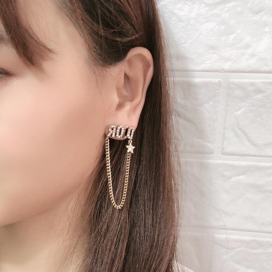 

Jewelry Earrings Dangle & Chandelier Star tassel Diamond 129910