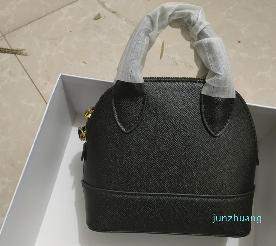 

Designer- Women Classic Shell bag Messenger bag handbags purses handbags shoulder crossbody bag womens bags handbags, Black 18cm