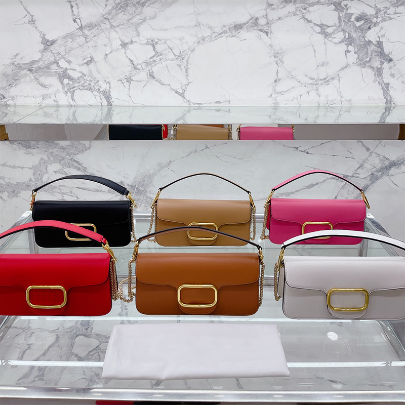 

Cross Body Designer Bag Fashion Chains Calfskin Handbags Portable size 28 * 14cm classic 6-color Luxury Shoulder Bags Crossbody Bag, Do not choose this option