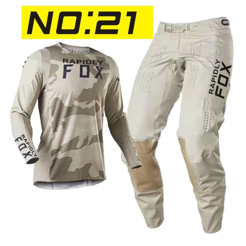 TRAJE FOX 360 DIER AMARILLO FLUOR- MX119 Factory Racing