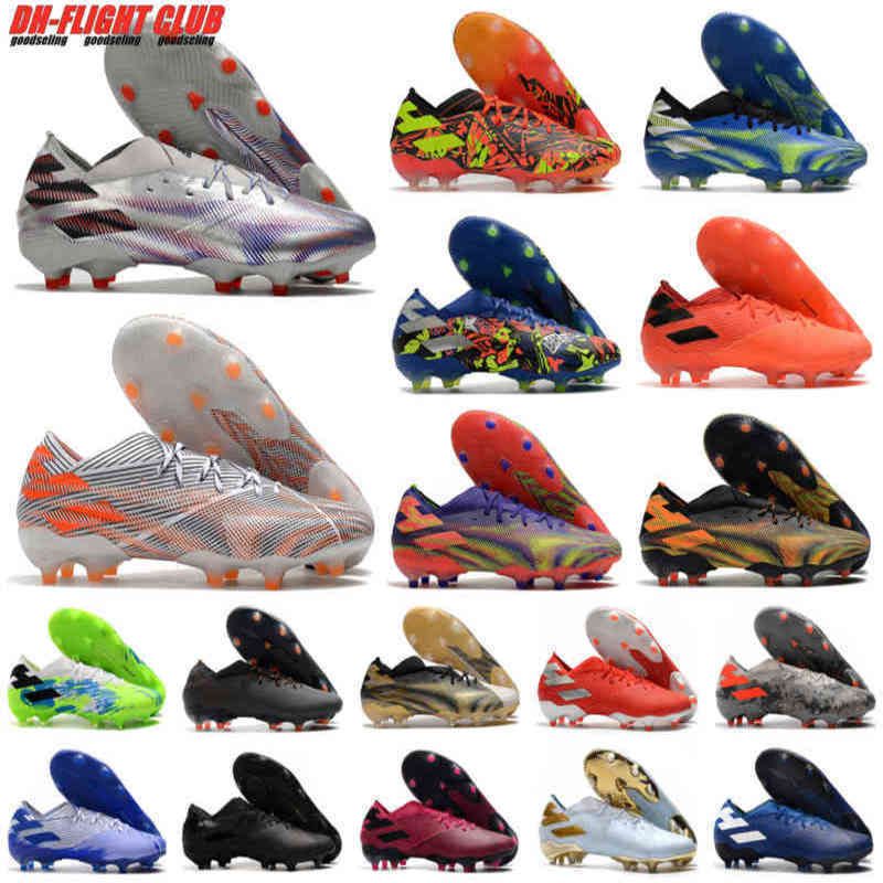 

2021 Mens Nemeziz Messi Rey Del Balon .1 19.1 FG Soccer Shoes Superspectral Superlative Uniforia Pack Football Boots Cleats Size US6.5-11, 18 nemeziz 19.1 fg