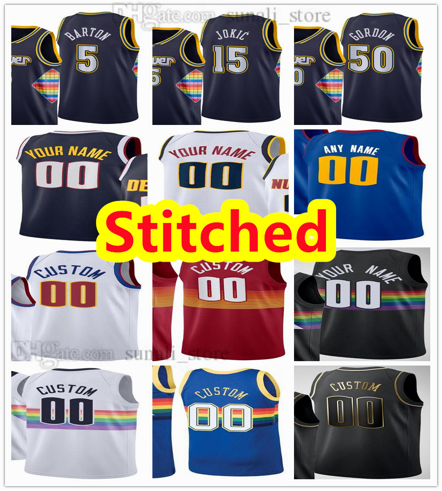 

Stitched Basketball Jokic 15 Nikola Jerseys Jamal 27 Murray Michael 1 Porter Jr. Aaron 50 Gordon Will 5 Barton Monte 11 Morris Zeke 22 Nnaji 10 Bol 32 Jeff JaMychal 0 Green, Yellow