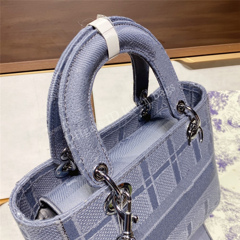 

2021 Fashion Crossbody Canvas Lady Bag Handbags Diamond Lattice Letter Flap Shoulder Backpack Totes Purse Tote Women Luxurys Design, Packing gift box