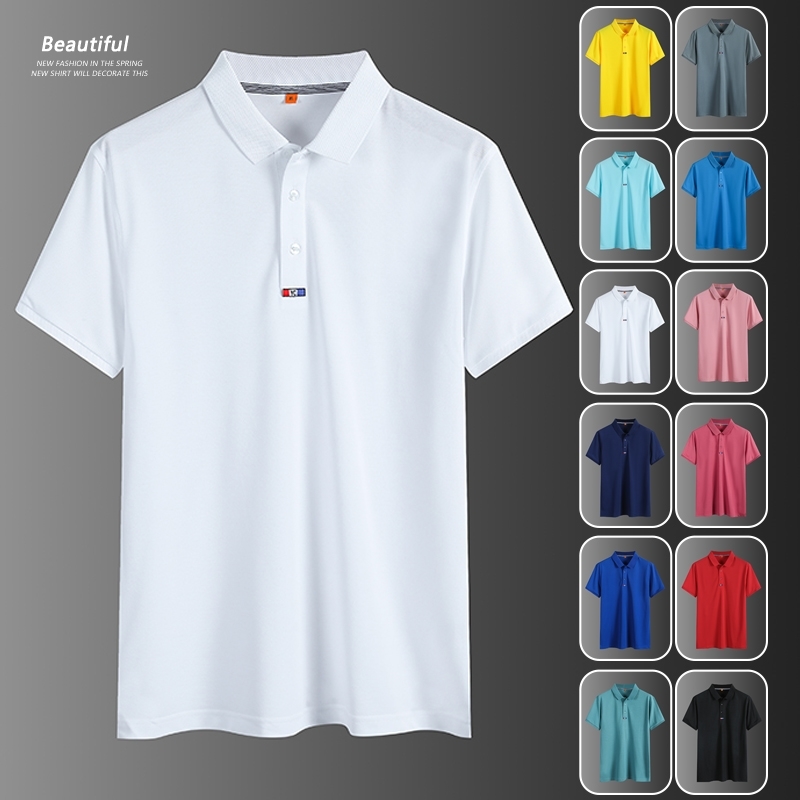 

Basic Mens Polo Shirts Cotton 12colors Turn Down Collar Polo T Shirt for Men Summer Short Sleeve Top White Clothes Oversized 3XL 210601, Black