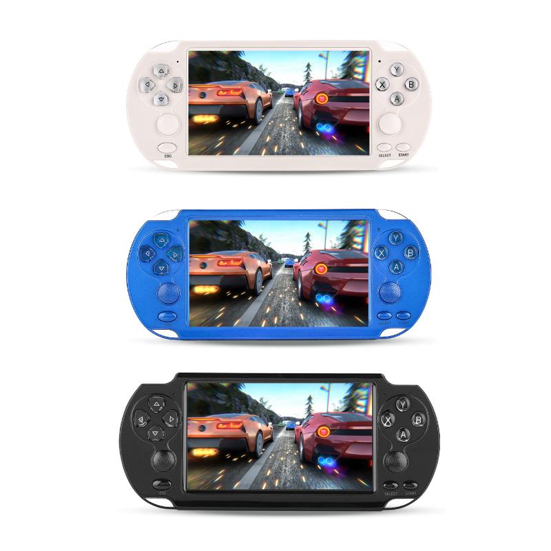

Portable Game Players X9S Video Console 5.1 Inch HD Screen Double Joystick Built In 10000 Games Multimedia Retro Handheld Player