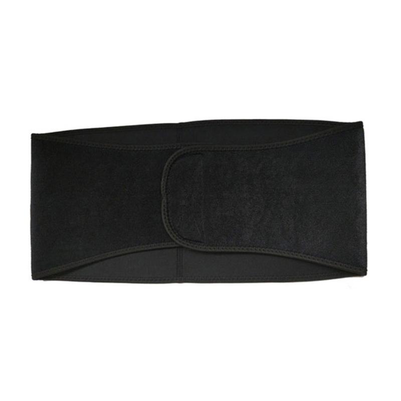 

Waist Support 1pc Warming Keeping Waistband Unisex Adjustable, Black;gray