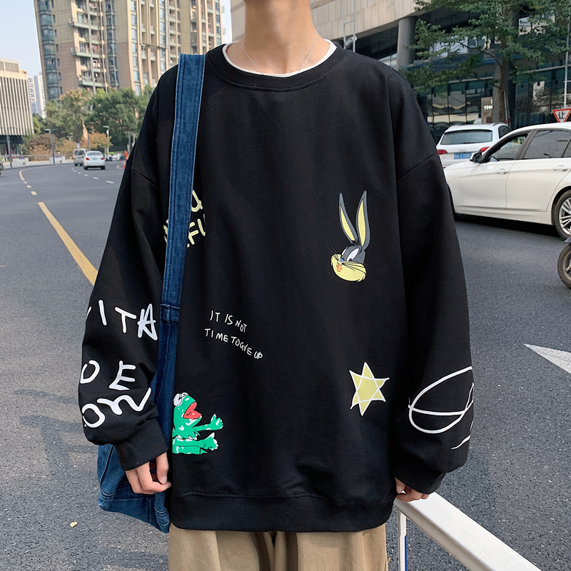 

New Autumn Spring 2021 Hoodies Sweatshirt for Men's Black Loose Hip Hop Punk Streetwear Casual Fashion Clothes Oversize 5xl 02p6, Wy626 e