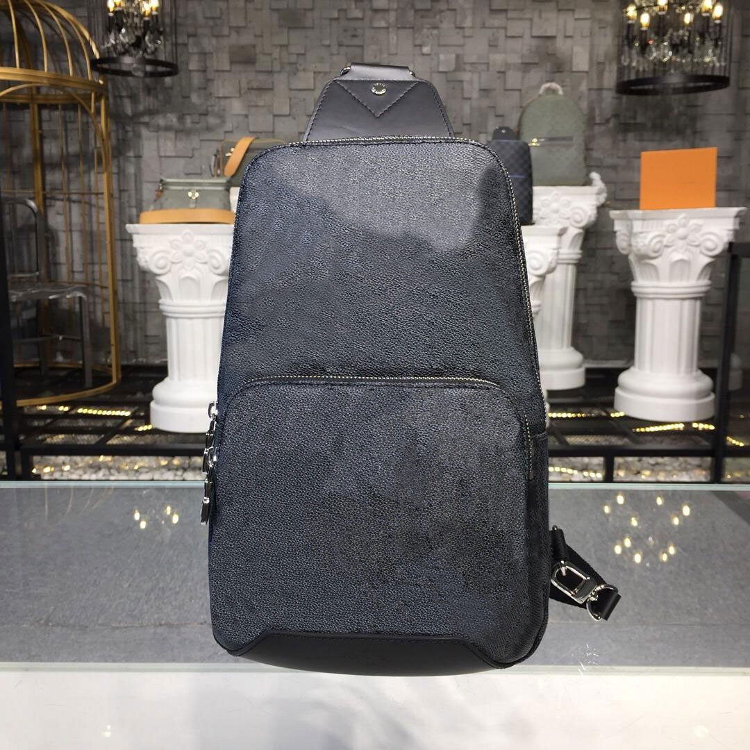 

luxurys designer real leather chest mens bumbag avenue sling bags canvas crossbody graphite coated textile lining women shoulder bag fannypack backpack, I need see other product