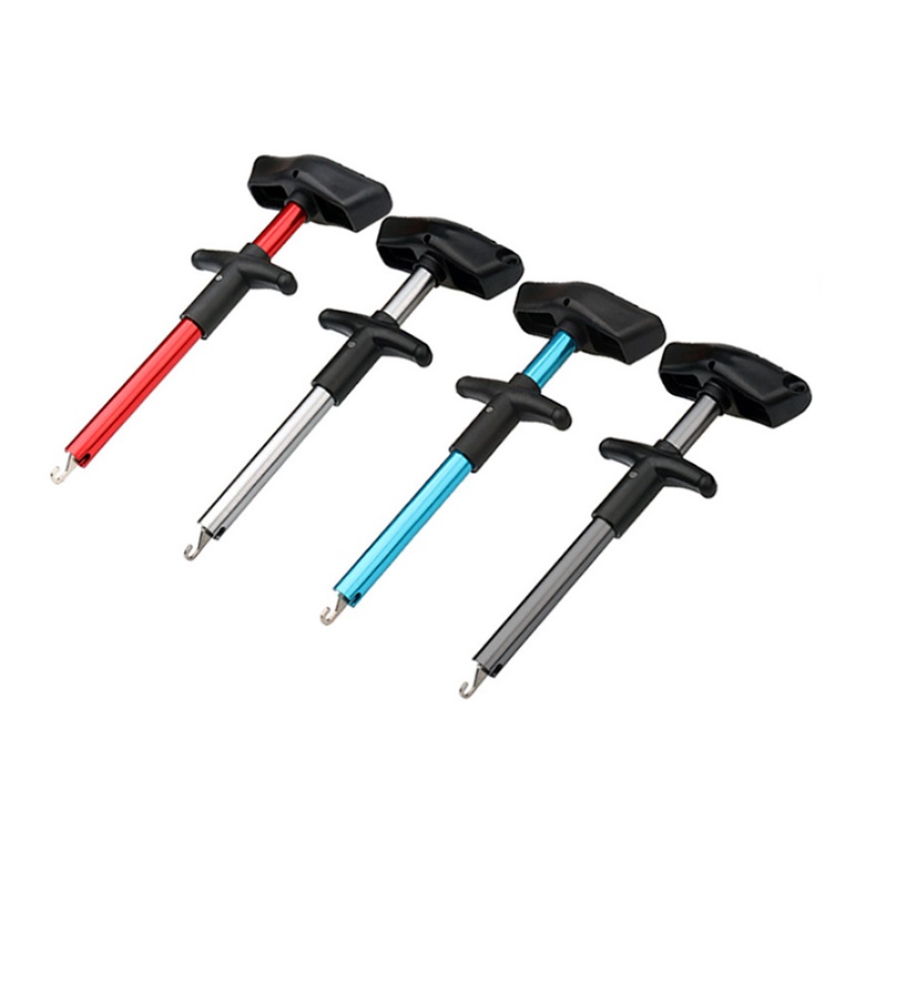 Fish Hook Remover T-Shaped Creative Fast Decoupling Squeeze Out Separator Tools Portable Easy Reach Aluminum Alloy Fish Hooks Extractor-image-718642241
