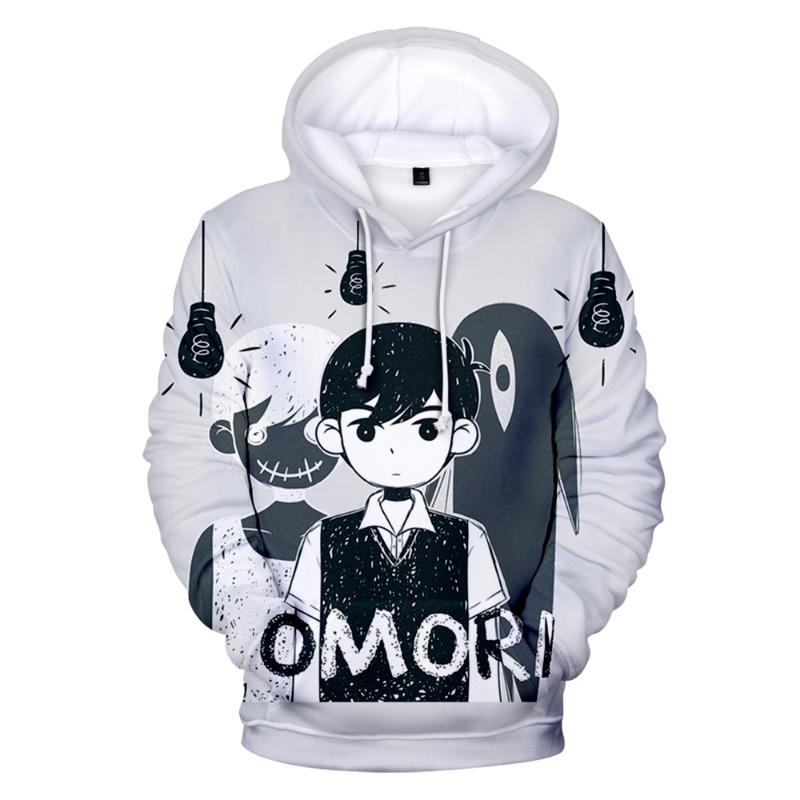

Men's Hoodies & Sweatshirts Trendy Omori 3D Ed Women/Men Long Sleeve Hooded Sweatshirt Casual Streetwear Coats, As picture