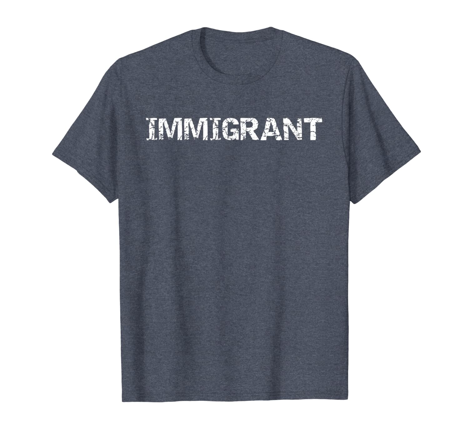 

immigrant shirt for men distressed immigration t-shirt women, White;black