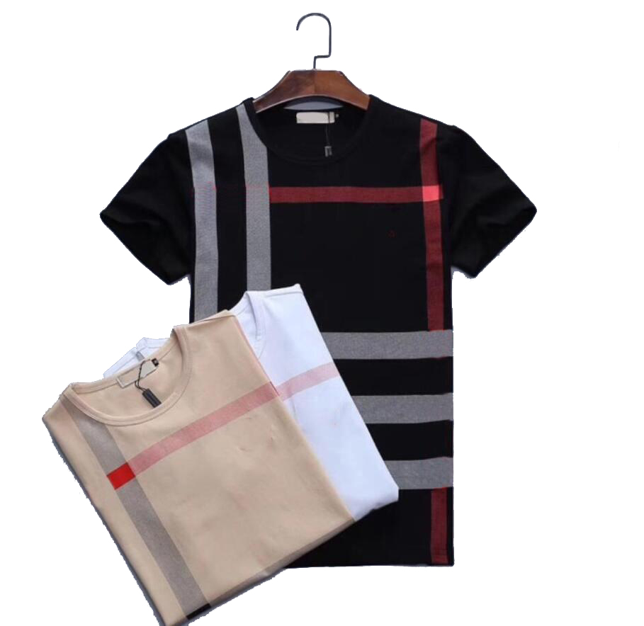 

Luxury designer Casual mens T shirt Handbags Fashion New a Wear designer Short sleeve 100% cotton high quality wholesale M-3XL#05, Black