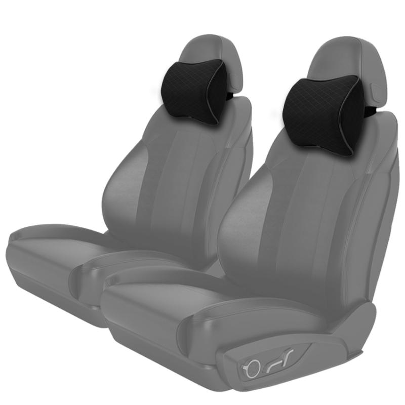 

Seat Cushions Car Pillow Headrest Memory Foam Lumbar Support Auto Back Pillows Neck Cushion For Office Chair Universal