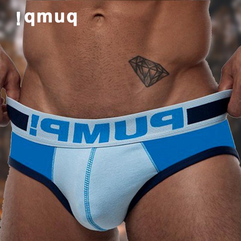 

Underpants Breathable Cotton Gay Sexy Underwear Men Jockstrap Briefs Solid Bikini Mens Men's Sexi, Black;white