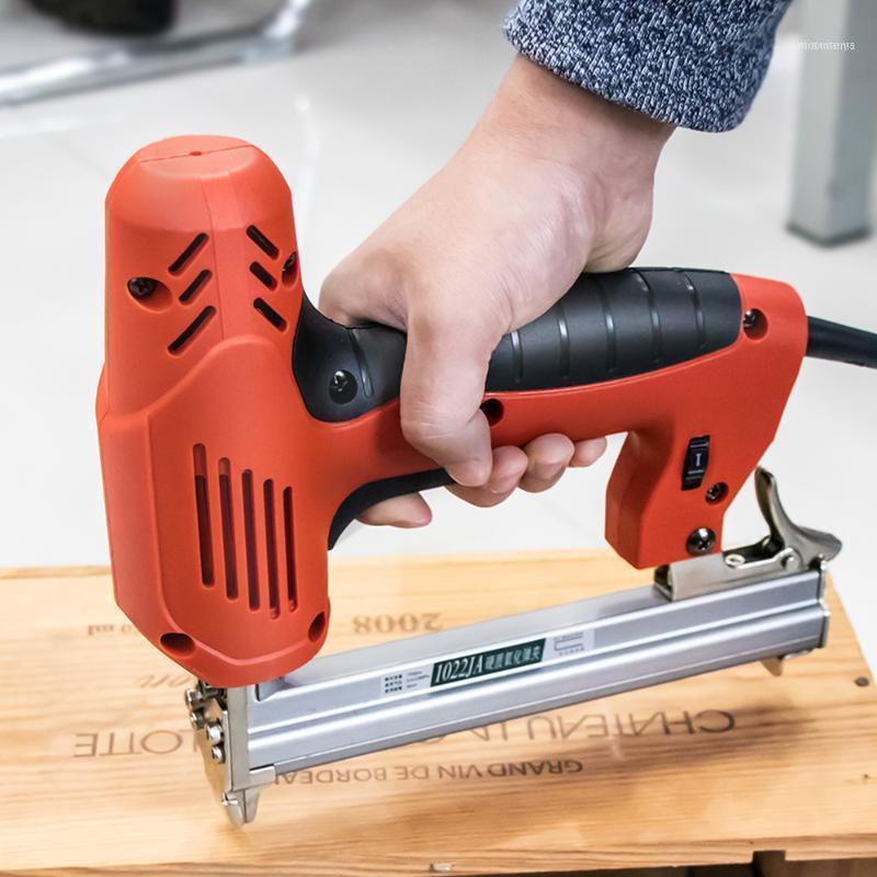 

Nail Guns Electric Nailer 2000W Stapler Gun 2 In 1 Framing Tacker Staple U-Shaped Straight 1022J/F30/422J 6 Speed1