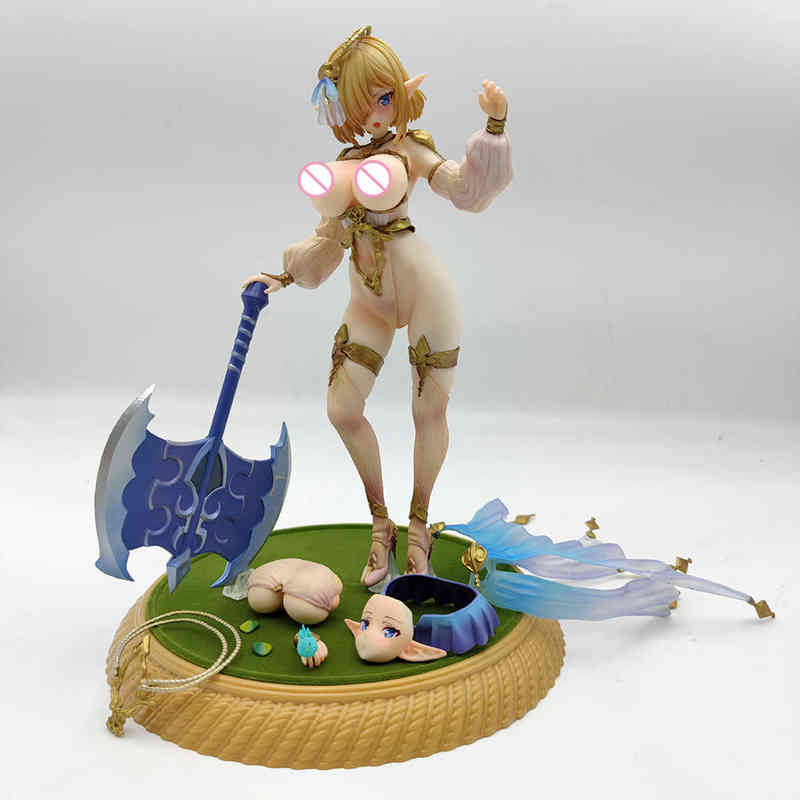 

1/6 VERTEX Elf Village Archeyle Priscilla Kukuru Soft Anime Sexy Girl PVC Action Figure Toy Statue Adults Collection Model Doll AA220311, No retail box