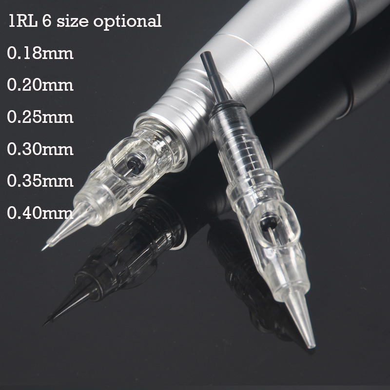 

Permanent Makeup Cartridge Needles Disposable Easy Click Bayonet Tattoo Gun 1RL/3RL/5RL Needle For Eyebrow/Lips/Eyeliner MachineScouts