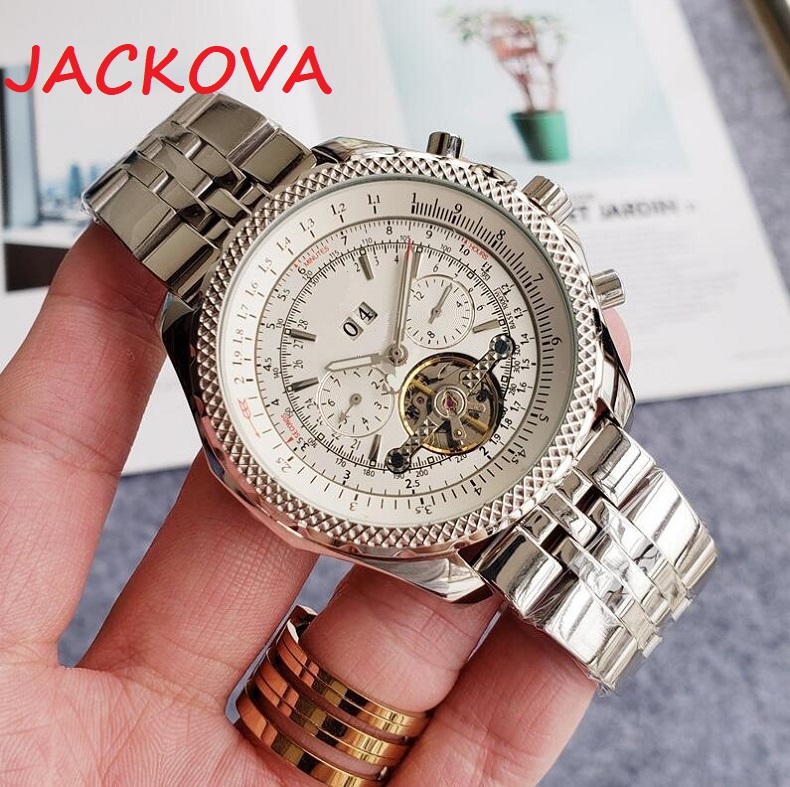 

High Quality 47mm Men Mens Watch Watches 3 Colors Self Winding Automatic Watches Movement Mechanical 316L Stainless Steel Wristwatches, As pic