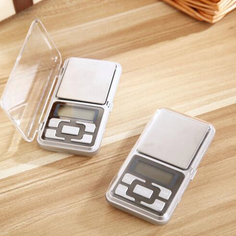 

Mini Electronic Digital Jewelry weigh Balance Pocket Gram LCD Display Scale With Retail Box 500g/0.1g 200g/0.01g