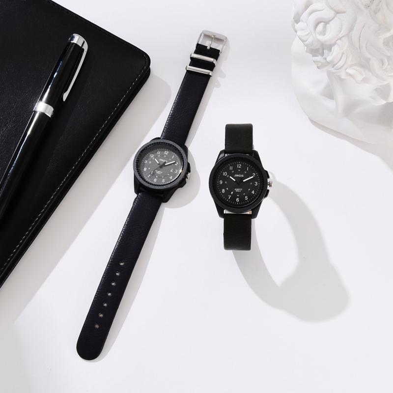 

Wristwatches High-end Male Female Quartz Men Watches Luxury Temperament Leather Belt Analog Luminous Leisure Wristwatch