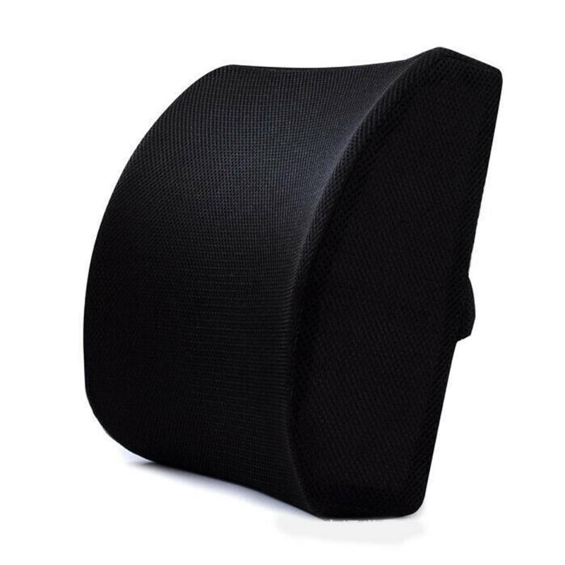 

Seat Cushions Cushion Office Lumbar Back Pillow Support Breathable Memory Foam Car Elastic Relaxing Portable High Density Home Ergonomic