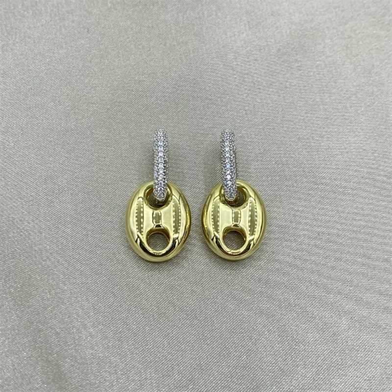 

Hoop & Huggie Gold Kaplama Zirkon Sailor Earrings 3CM / 2.5CM 1CM