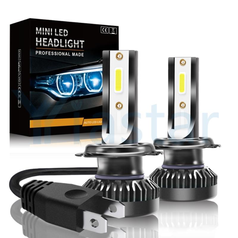 

Car Headlights Mini Led Headlight Bulb/fog Light 6000k White Headlamp H1 H3 H4 H7 H8/9/11 9005/6 9012