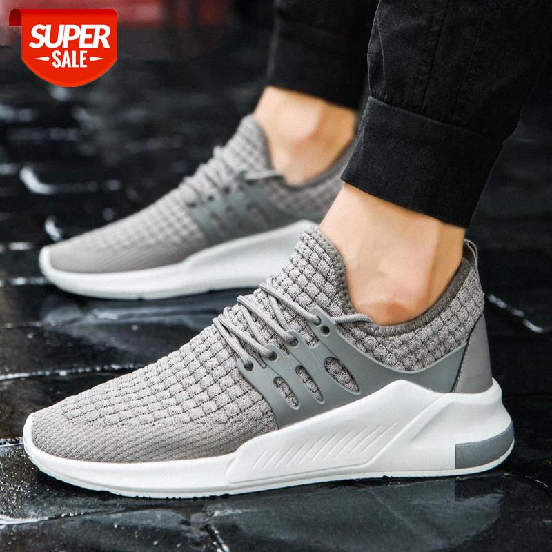 

New Fashion Men Shoes Sneakers Summer Breathable Mesh Casual Sport Shoes Men Running Outdoor LaceUp Male Tenis Chaussure Homme #Ok9j