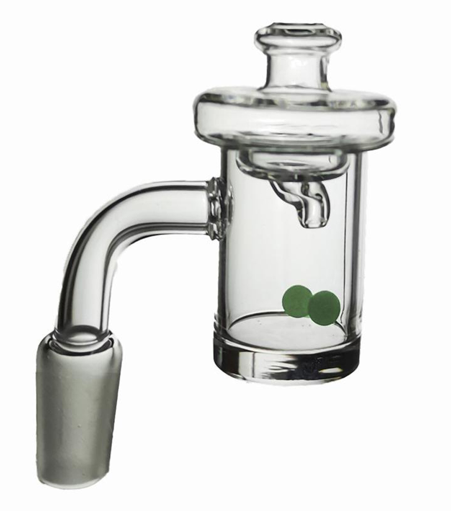 

25mm OD 10mm 14mm 18mm Quartz Banger smoking accessories With Glass UFO Carb Cap Terp Dab Pearls Balls For Oil Rigs