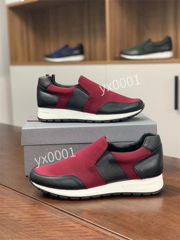 

2021 Fashion boots Designer Leather Lace Up Platform Oversized Sole Sneakers men Luxury velvet suede Casual Shoes 39-46 With logo, 09