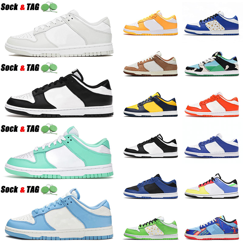 

Wholesale 2021 SB Dunk Running Shoes Photon Black White Green Glow Men Women High Dunks Medium Curry Strike Low Trainers Authentic Sneakers, D9 orange bears 36-45