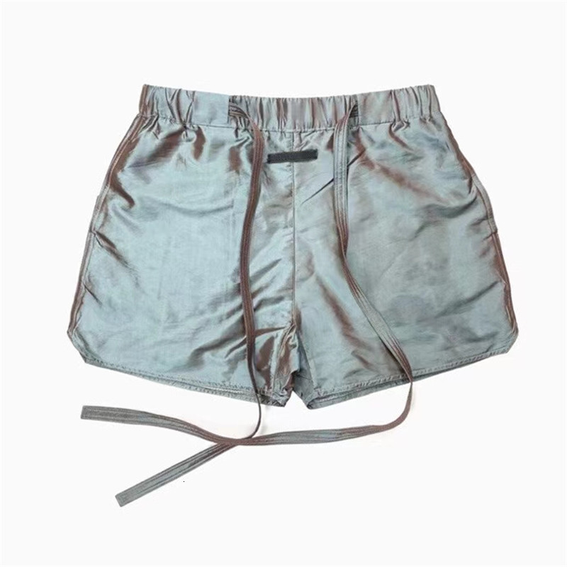 

2021 New Fw Laser Reflective Fog Men Women 1:1 Top-quality Beach Essentials Shorts Wppf
