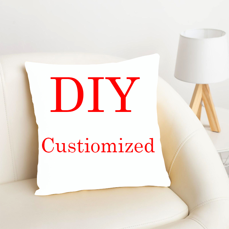 

CLOOCL DIY Pillow Case Individuality Creativity Cartoon Manga Anime Polyester Pillows Cover 3D Printed Customized Products Sofa Supplies, Diy pillowcase(none pillow core)
