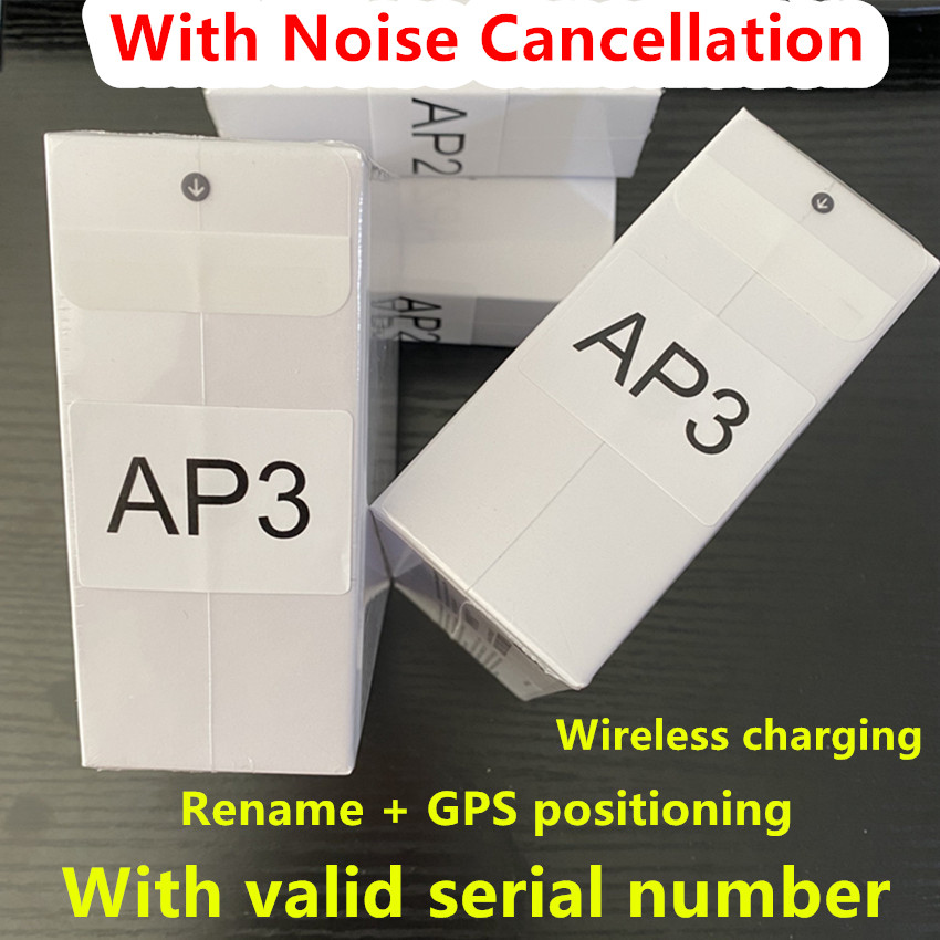 

Airoha 1536U chip earphone Gps Rename Air Ap3 pro Ap2 Gen 2 Pods pop up window Bluetooth Headphones auto paring wireles Charging Earbuds