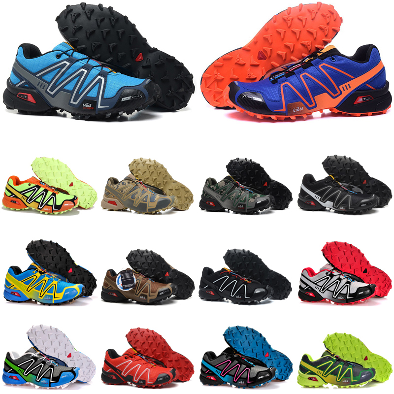 

cheaper speed cross 3 outdoor mens running shoes SpeedCross runner Jogging III Black Green Pink Grey #13 Men Trainers Sports Sneakers chaussures zapatos, Color #6