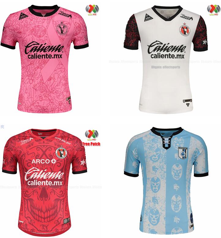 

2021 2022 Xolos de Tijuana Special Soccer Jerseys 20 21 22 Breast Cancer Awareness Pink Edition Jersey Camisa Futebol LIGA MX Home Away, Tijuana 2021 día de los muertos